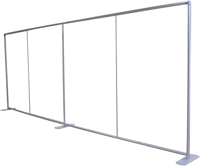 Custom Straight Tension Fabric Display Backdrop, Step and Repeat Backdrops for Events, Trade Show Display Backdrop Booth (Graphic with Stand, 13x8ft Double Sided Print)
