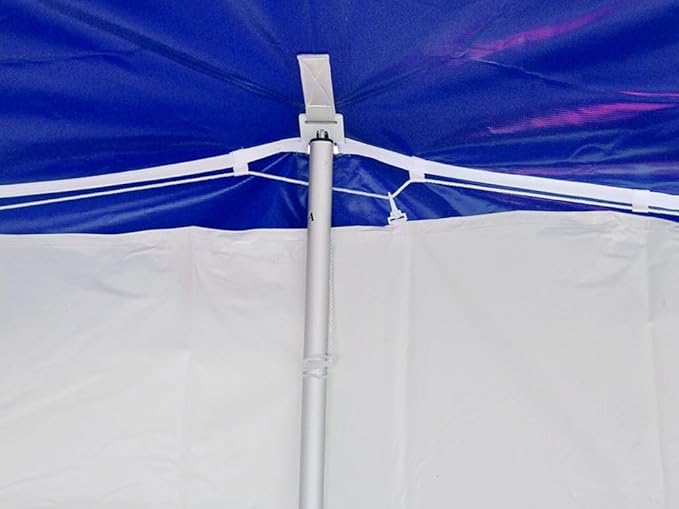TentandTable 20' x 30' Premium Canopy Tent, Blue/White, Outdoor Pole Tent, 60-120 Person Capacity for Parties, Weddings, Events, Commercial and Residential Use, Large Heavy Duty Vinyl Canopy Tents