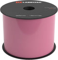 LabelTac 4 and Pro Model Indoor/Outdoor Rack Label Supply 3.5" x 150' Pink