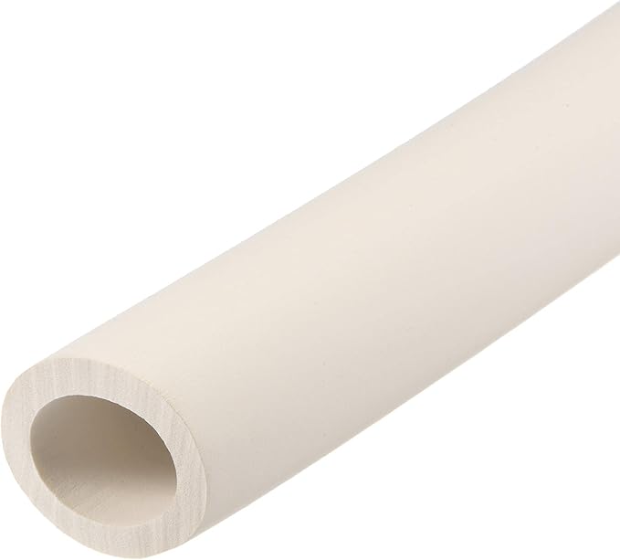 uxcell Foam Tubing for Handle Grip Support, 22mm ID 32mm OD 1m Length White