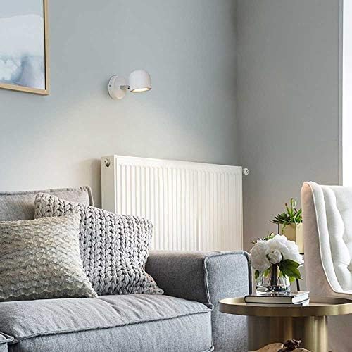2 Packs Aisilan Modern Adjustable Wall Sconce LED Fixture Warm White Ceiling Spot Wall Light for Hallway Gallery Display Kitchen Bedroom 7W 3000K