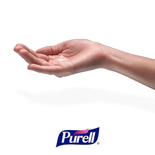 PURELL MESSENGER Floor Stand with ES6 Automatic Dispenser, Graphite (Pack of 1) - 7316-DS-SLV