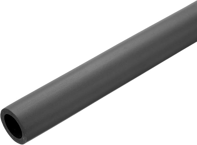 uxcell Foam Tubing for Handle Grip Support, 22mm(7/8") ID 32mm(1 1/4") OD 1m Length Black