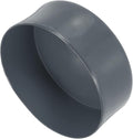 uxcell 4pcs Rubber End Caps 130mm(5 1/8 Inch) ID x 80mm(3 1/8 Inch) H Vinyl Round End Cap Cover Screw Thread Protectors Dark Grey