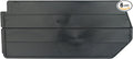Akro-Mils 40239 Plastic Length Dividers for AkroBins Stackable Storage Bins Model 30239, Custom Storage Inserts for Tools, Crafts & Supplies, 6-Pack, Black