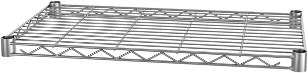 SINGAYE Shelf Wire Shelving Adjustable Storage Shelves Rack Standing Units for Kitchen Closet Laundry Bathroom Organizers Metal Pantry Narrow Mesh Gaps 12" D x 22" W x 59" H Gray