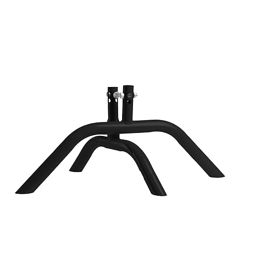 Angry Bull Barricades Metal Interlocking Steel Barricade (8.5 Ft. Heavy Duty, Bridge Feet, Black Powder Coated, Set of 20)
