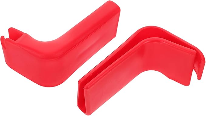 Homoyoyo 1 Pair Shopping Cart Bumper Guard Strip Collision Protector for Grocery Cart Frame Safety Impact