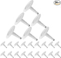 Jolux 24-Pack 5/6" Retrofit LED Recessed Lighting,12W=60W,5000K Daylight,800 Lumens,Dimmable Can Lights,Damp Rated,Simple Installation Adjustable Retrofit Downlight,ETL,E26 Base,Bevel Trim
