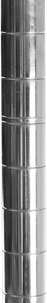 Shelving Inc. 24"d x 24"w Chrome Wire Shelving with 1 Tier Shelf, Weight Capacity 800lbs Per Shelf