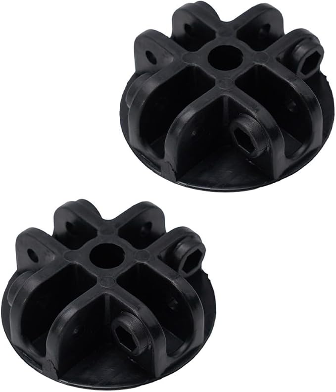 4-Way Roof Centre Bracket Connector Bracket Canopy Tent Replacement, Pop-up Gazebo Tent Spare Parts for Pavilion Tent Parasol Gazebo(2pcs)