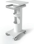 BEWISER Medical Trolley with Lockable Wheels-Ultrasound Imaging Scanner Vehicle Storage Cart,15.7 x 13 Inch Panel,Mobile Dental Cart for Clinics, Hospitals, Beauty Salon