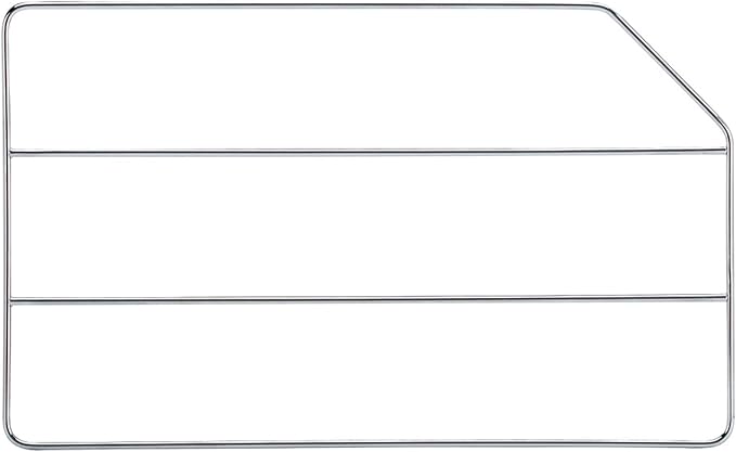 Rev-A-Shelf 12" Baking Sheet Shelf Organizer for Wall and Base Kitchen Cabinets, Divider Pan Rack Storage Wires for Cupboards, Chrome, 597-12CR-2-1