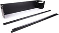 IDL Packaging 24" Wall Mounted Kraft Paper Roll Dispenser & Cutter for Rolls up to 24" Wide and 9" in Diameter – Durable Paper Holder with a Serrated Blade – Wall Mount Set Included