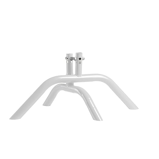 Angry Bull Barricades Metal Interlocking Steel Barricade (8.5 Ft. Heavy Duty, Bridge Feet, White Powder Coated, Set of 10)