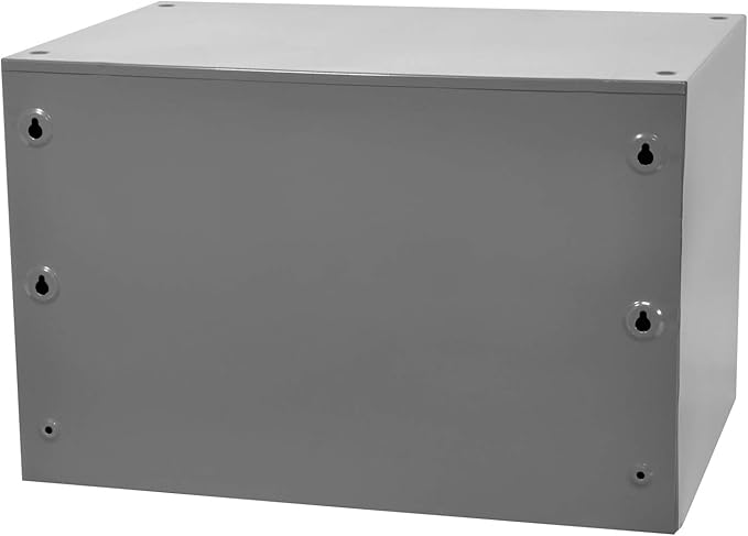 Akro-Mils Steel Garage Storage Cabinet, Small Parts Organizer Metal Cabinet for Hardware, Nails, Screws, Bolts, Nuts, and More, 17" W x 11" D x 11" H, 9-Drawer, Gray Cabinet/Gray Drawers (19909)