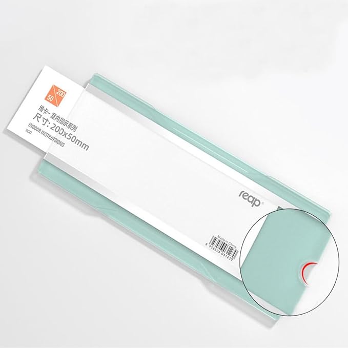 Wall Mount Acrylic Nameplate Holder Office Business Door Sign Holder with Adhesive Tape (7.87×1.97inches/20×5cm)