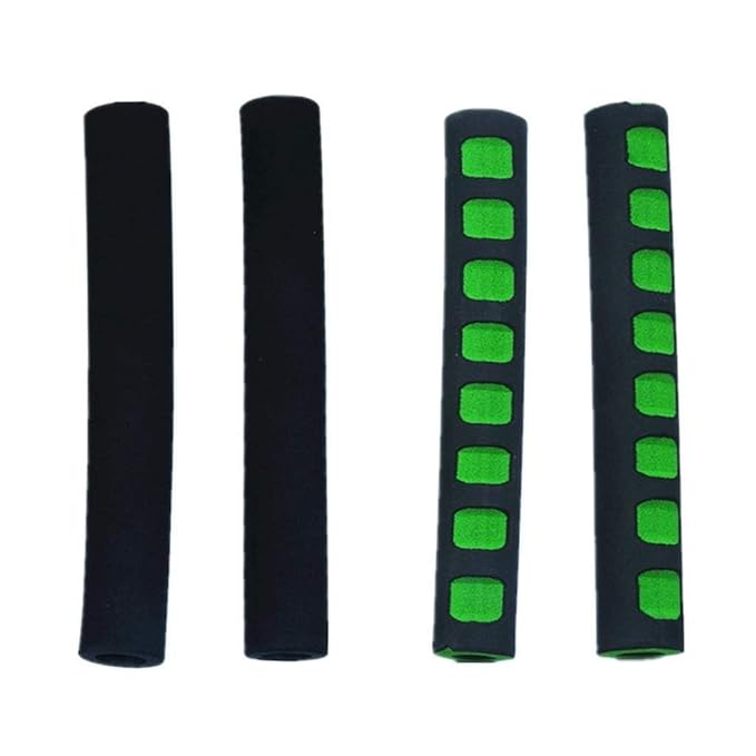 4Pcs Black Baby Stroller Handle Cover Push Tube Cart Sleeve Foam Covers Armrest Soft Pr Baby Cart Covers Shopping, Travel Gear