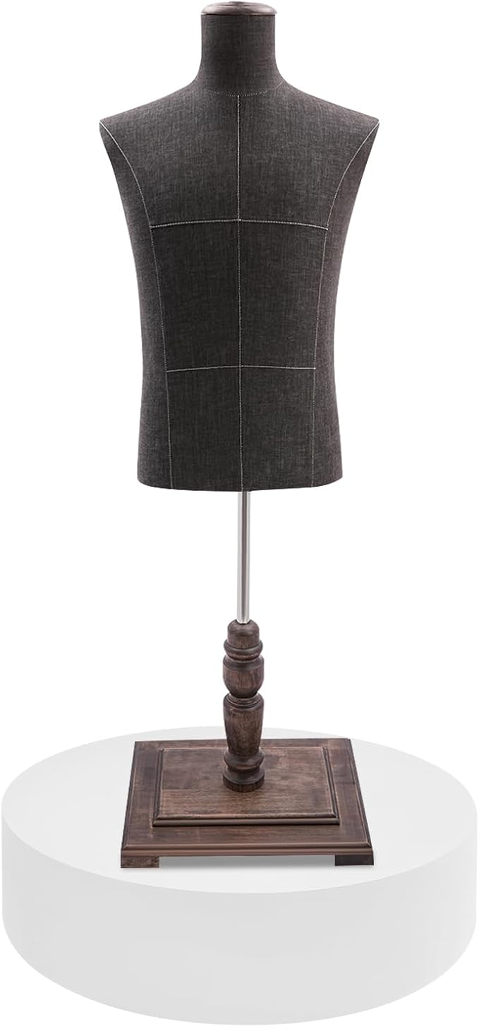 Round Mannequin Display Pedestal Stands, 23.6×5.9In Platform Base Stands, Load Capacity 220lbs, Round Display Pedestal Stand for Clothes Stores, Boutiques
