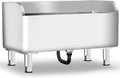 Commercial Mop Sink 304 Stainless Steel Floor Sink with Deep Basin, Anti-Splash Design & Quick Drainage Heavy-Duty Mop Service Basin for Kitchen, Laundry, Garage, Restaurant (31.5''×16.1''×21.6'')