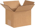 Secure Seal - 8x7x6 Pack of 100 Corrugated Cardboard Packing Shipping Mailing Moving Carton Boxes