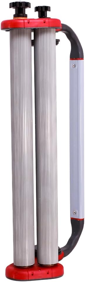 Pre Stretched Handheld Stretch Wrap Film Dispenser, Double Roller Design Manual Film Wrapper Wrapping Hand Tools, for 20" (50cm) Stretch Film Packing