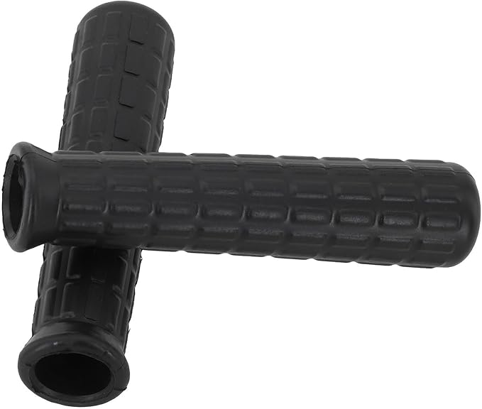 Rubber Wheelbarrow Handle Grips Round Tube Replacement Covers Anti Slip Garden Cart Handles With Ergonomic Design For Hand Truck Dolly Garden Tools Black 2 Pack(114 x 18mm)