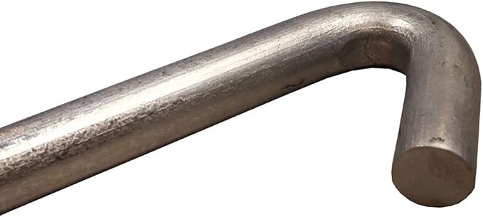 Steel Tent Stakes Heavy Duty Ground Stake, Metal Stakes to Anchor Commercial Inflatables, Outdoor Camping Canopy, Fence, Garden Tent Accessories, 1" Diameter x 18" Length, 100 Pack