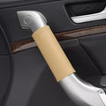 Grab Handle Cover, Soft Handle Protector, Grip Gloves, PU Leather Material, Interior Accessories for Most Cars, 2Pcs