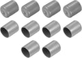 uxcell 10pcs Rubber End Caps 24mm ID Vinyl Round End Cap Cover Screw Thread Protector Light Grey