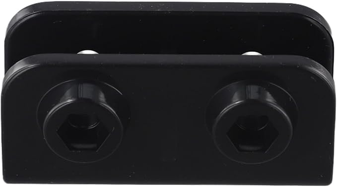 1Pc/4Pcs 2-Way Pop-up Gazebo Replacement Connector Spare Parts Rectangular Bracket Set, Canopy Truss Connector Replacement Parts Replacement Parts Black(1Pc)