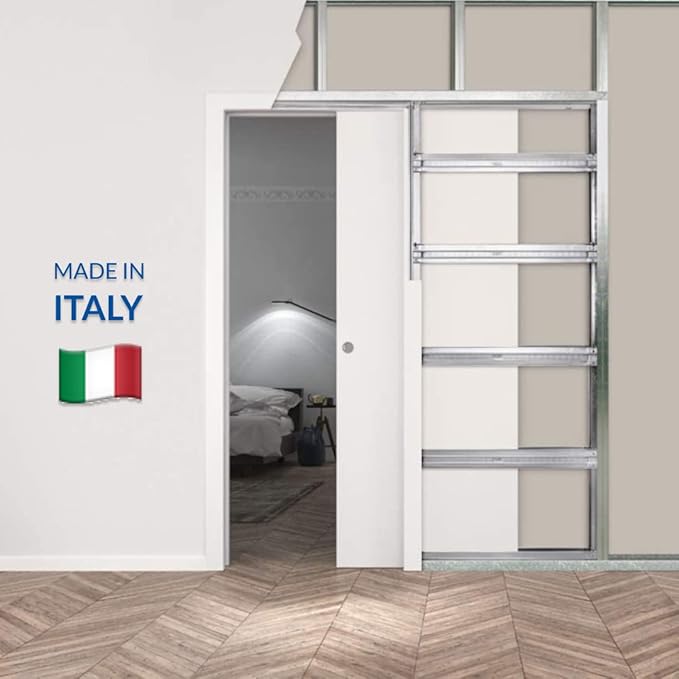 Eclisse Pocket Door Systems Galvanized Steel Frame Kit (2x4 Wall) (24" x 80")
