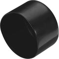 uxcell 4pcs Rubber End Caps 75mm ID Vinyl Round Tube Bolt Cap Cover Screw Thread Protectors Black, 50mm Height