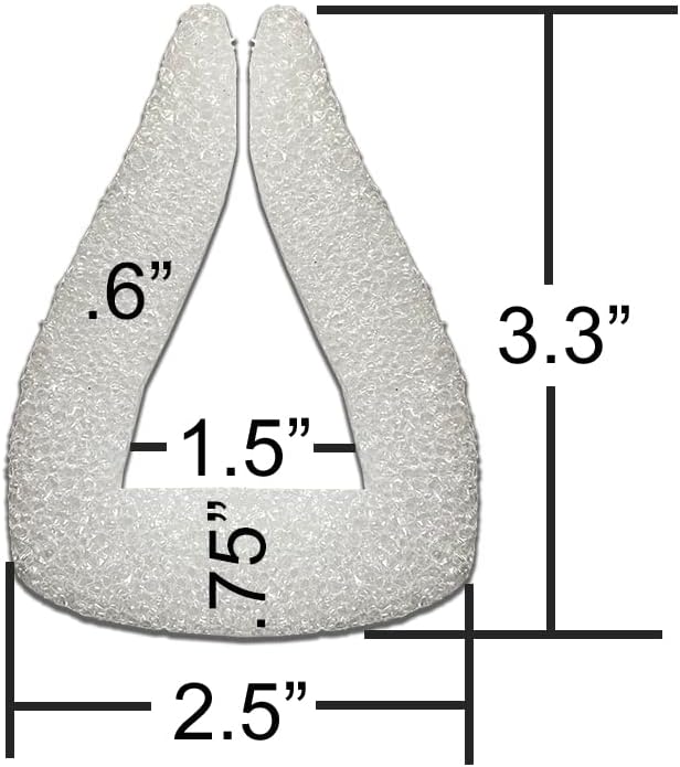 U-Channel Foam Edge Protectors 50 Count