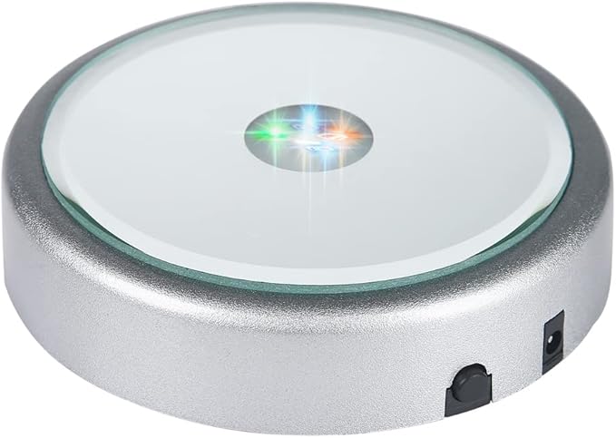 IFOLAINA LED Display Multicolor Light Base for 3D Crystal Art - Lighted Up Stand Color Changing Small LED for Glass Art