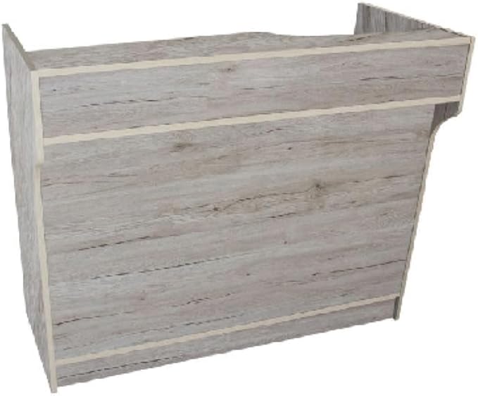 Only Hangers Barnwood Series Display Showcases and Retail Store Checkout Counters (Barnwood Ledgetop Register Counter, 4 Feet)
