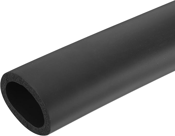 uxcell Foam Tubing for Handle Grip Support,40mm ID 54mm(2 1/8") OD 0.3 Meter/1ft Length Black