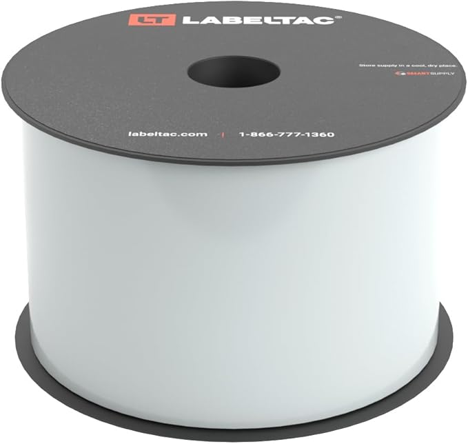 LabelTac 4 and Pro Model Indoor/Outdoor Rack Label Supply 3" x 150' Clear