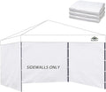 Instant 3pcs Canopy Sidewalls for 12x12 Pop Up Canopy Tent, 300D Waterproof Material for Outdoor Events, Vendor Booths, and Privacy (Sidewalls Only, Canopy Not Included)(White, 12x12ft-3pcs)