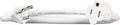 Amazon Basics Extension Cord, 3 Ft, 3 Prong Outlet Extender, Indoor Extension Cord, 13 Amps, 125V, White