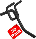 G.CORE Pegboard Hooks Accessories - 30pcs 2inch Metal Peg Board Tool Hangers, Fits 1/8 1/4 Pegs Slots, Pegboard Wall Organizer Shelving Racks, Hanging Display Storage Holders for Garage Craft Office