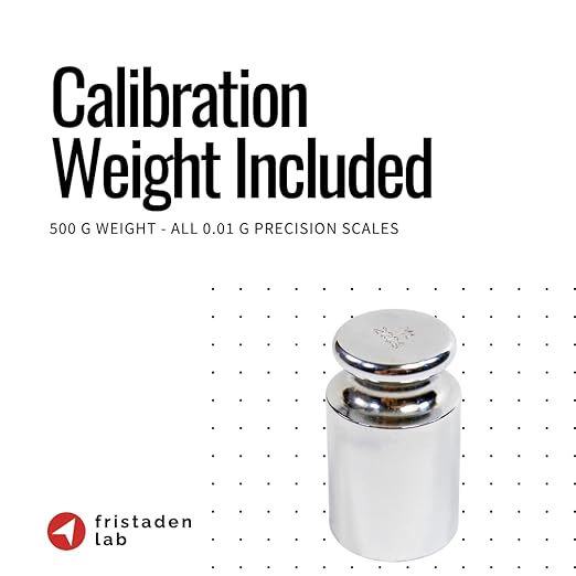 Fristaden Lab Scale | HTP Series (2000 g x 0.01 g (Round Pan + Enclosure))