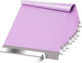 Fuxury Poly Mailers 14.5x19 Inch 50 Pcs, Waterproof Shipping Bags for Clothing, Strong Adhensive Shipping Envelopes for Small Business Suppliers, Self Seal Mailers Poly Bags Mailing Envelopes Purple