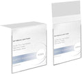 Self Adhesive Label Holder Acrylic Price Tag Displays Sign Holder Clear Table Counter Top Stand 2 Pack (150*150mm/5.9*5.9 inches)