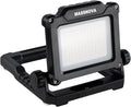 4000LM 25W Cordless Work Light with Tripod Stand, Super Bright, Compatible with Dewalt, Makita and Milwaukee 18-21V Power Battery, Brightness Adjustable, Flicker Free