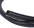 Alex Tech 25ft - 3/8 inch Split Wire Loom Tubing - Black