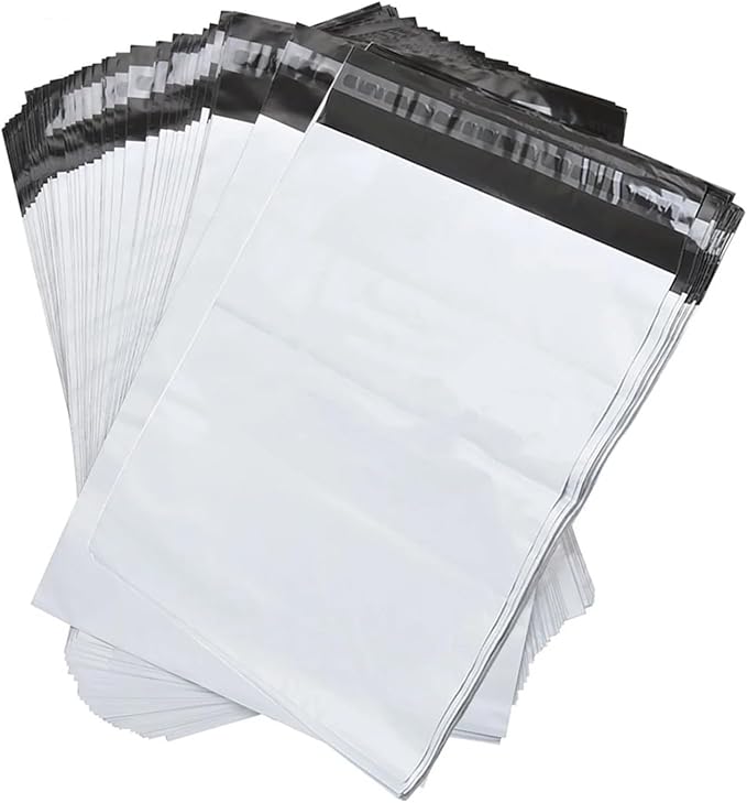300PCS Poly Mailers 10x13 inch - Self Adhesive Shipping Bags - Strong Thick Mailing Bags for Clothing, Lightweight Shipping Envelopes, Waterproof and Tear-Proof Postal Bags