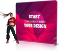 Custom Tension Fabric Display Backdrop Trade Show Backdrop Banner Stand for Weddings, Events, Booth (Double Sided Print 7.5x13 Ft)