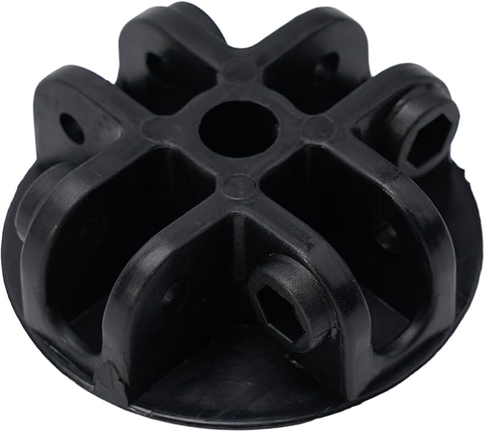 1/2/3 Pcs 4-Way Roof Centre Bracket Pop-up Gazebo Replacement Tent Spare Parts Canopy Connector Plastic Black For Pavilion Tent Parasol Gazebo(1pc)