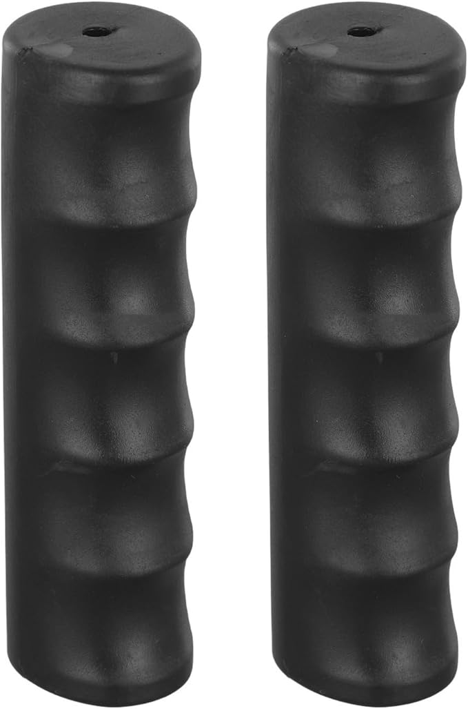 2 Pcs Rubber Wheelbarrow Handle Grips for 22-30mm Round Tubes, Non Slip Heavy Duty Replacement Wheelbarrow Handles, Garden Cart Handle Covers, Anti Skid and Shock Absorption(118 x 25mm)